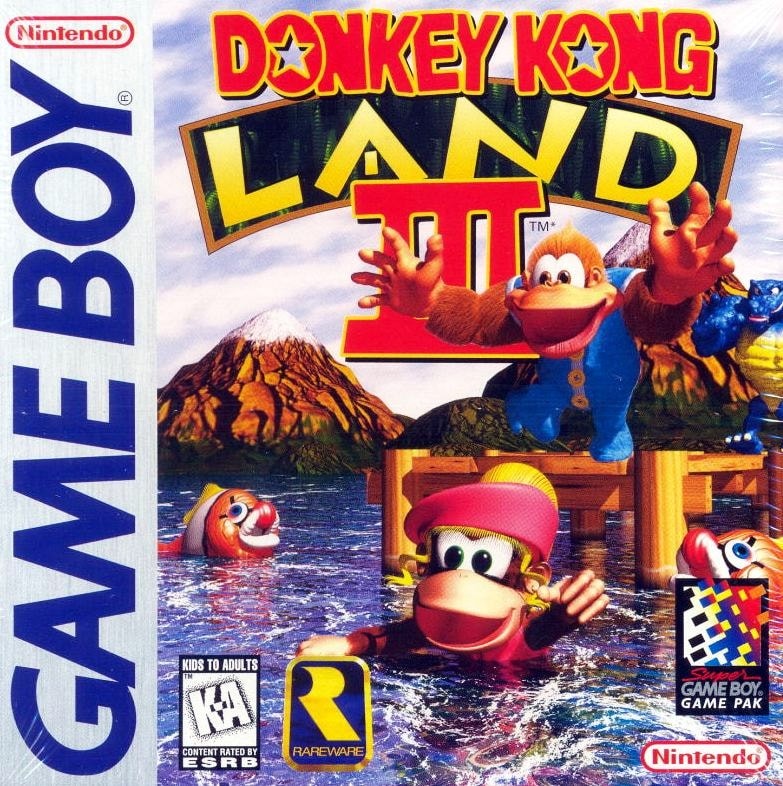 Capa do jogo Donkey Kong Land III