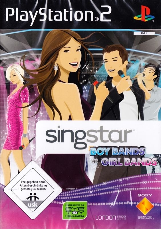 Capa do jogo SingStar: Boy Bands vs Girl Bands