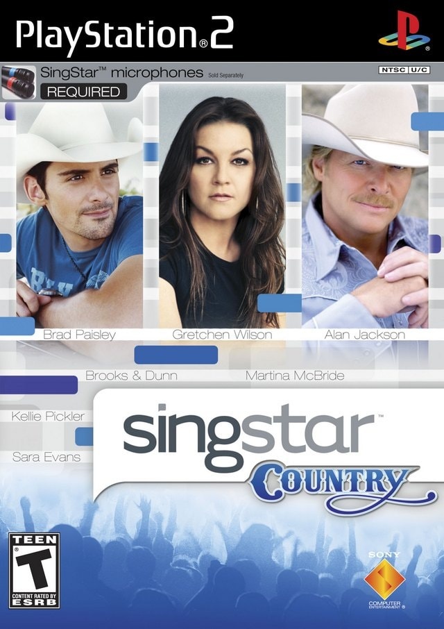 Capa do jogo SingStar: Country