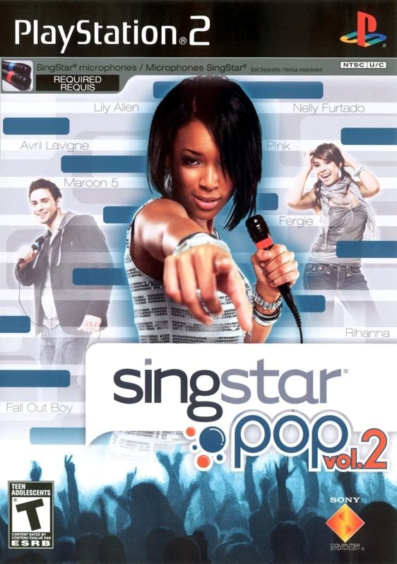 Capa do jogo SingStar: Pop - Vol.2