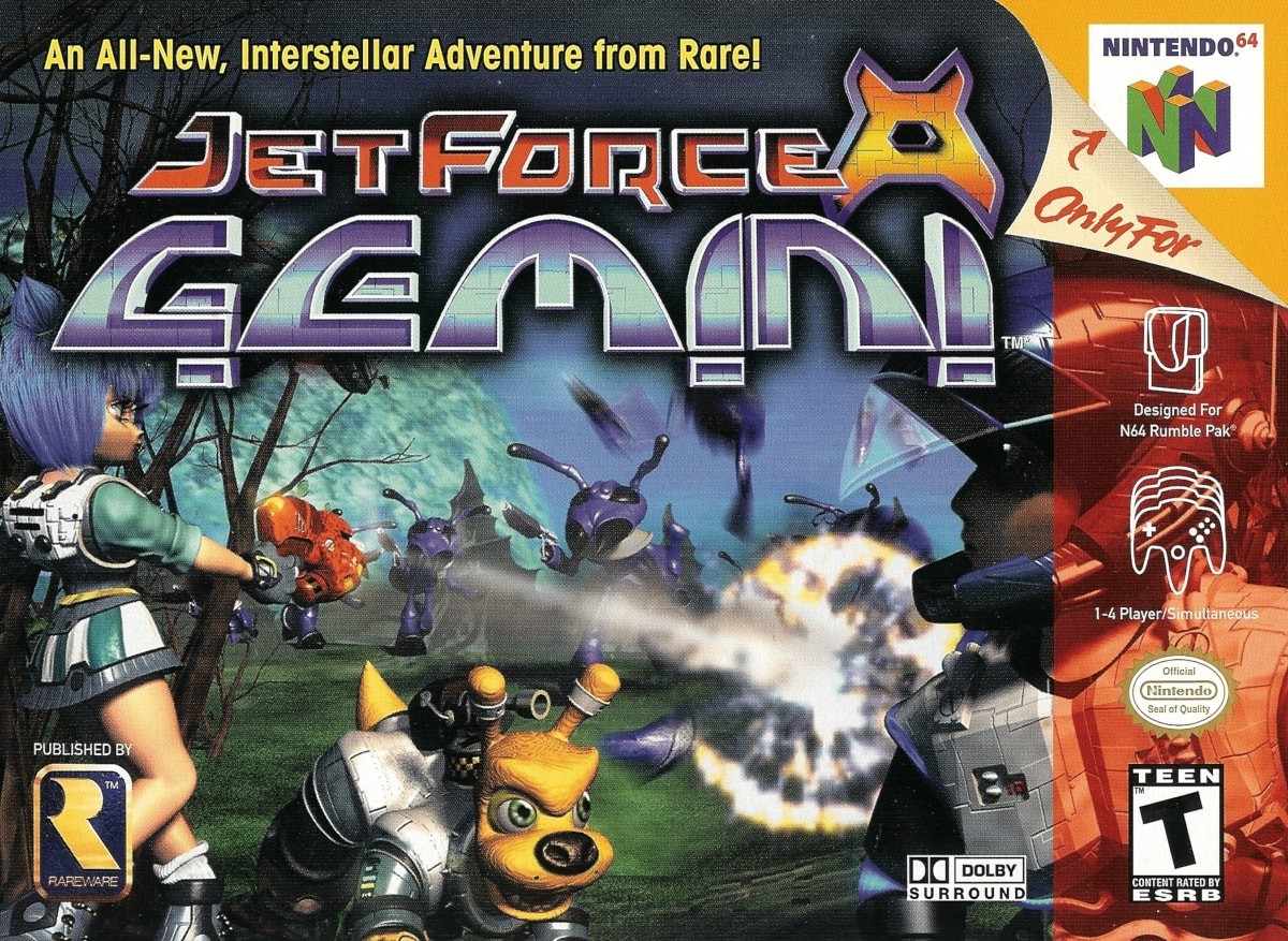 Capa do jogo Jet Force Gemini