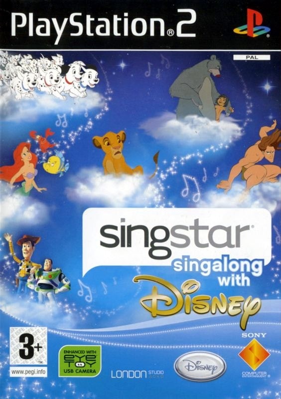 Capa do jogo SingStar: Singalong with Disney