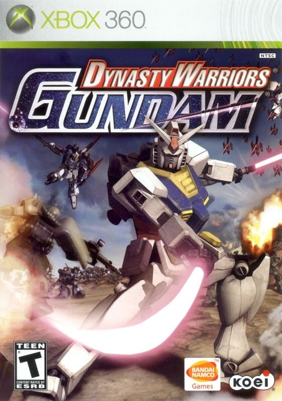 Capa do jogo Dynasty Warriors: Gundam