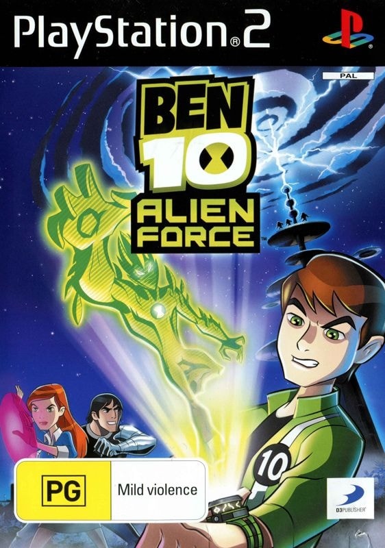 Capa do jogo Ben 10: Alien Force