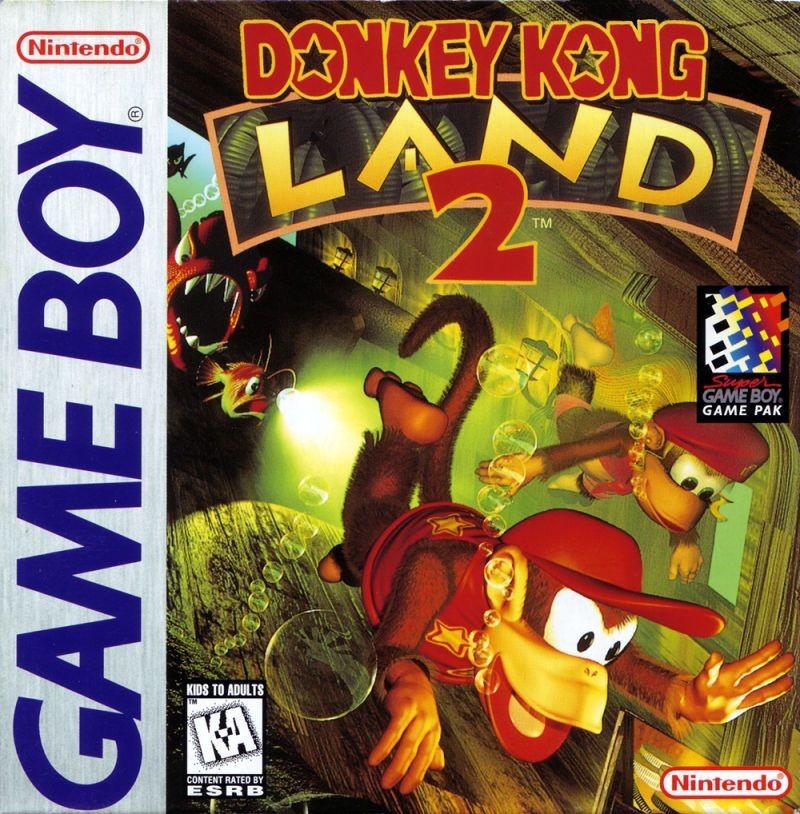 Capa do jogo Donkey Kong Land 2