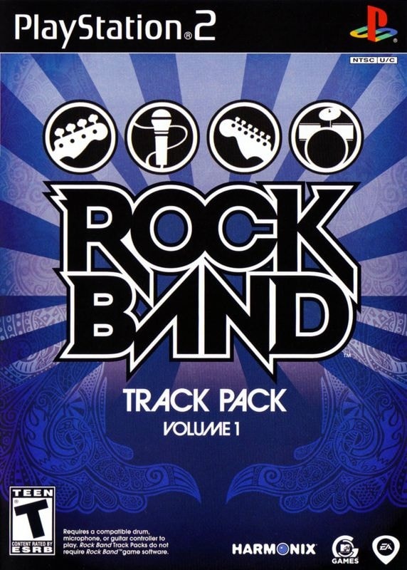 Capa do jogo Rock Band: Track Pack - Volume 1