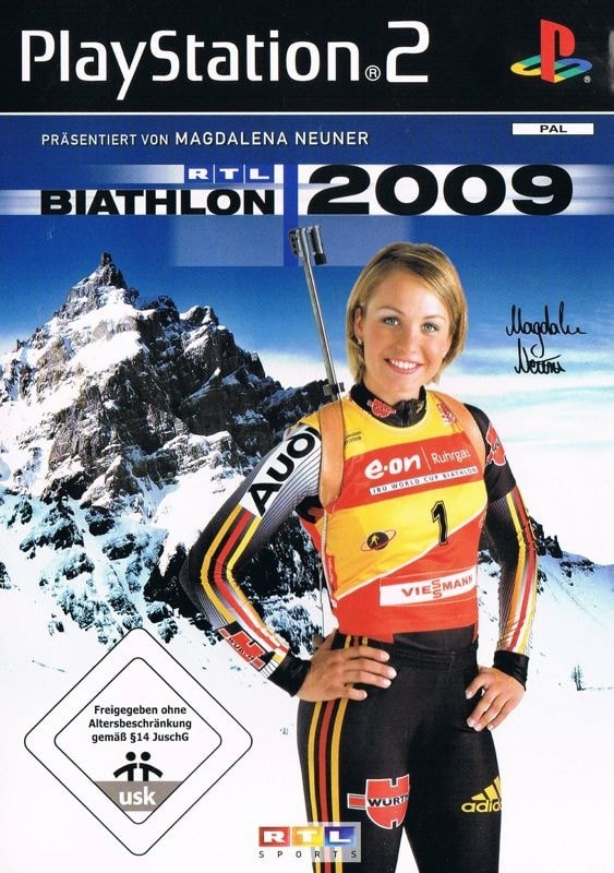 Capa do jogo RTL Biathlon 2009