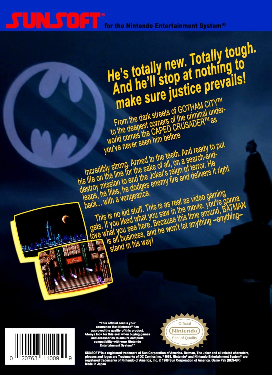 Capa do jogo Batman: The Video Game