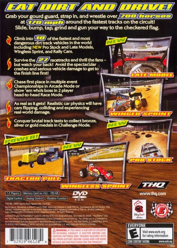 Capa do jogo Sprint Cars 2: Showdown at Eldora