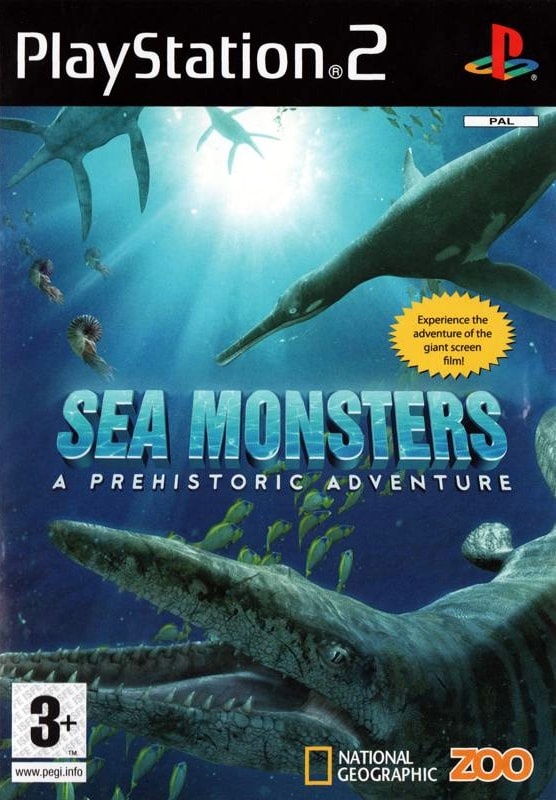 Capa do jogo Sea Monsters: A Prehistoric Adventure
