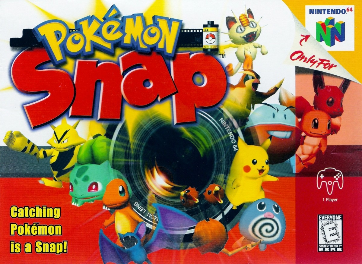 Capa do jogo Pokémon Snap