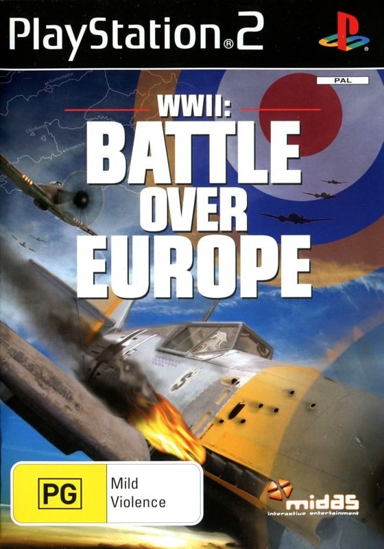 Capa do jogo WWII: Battle Over Europe