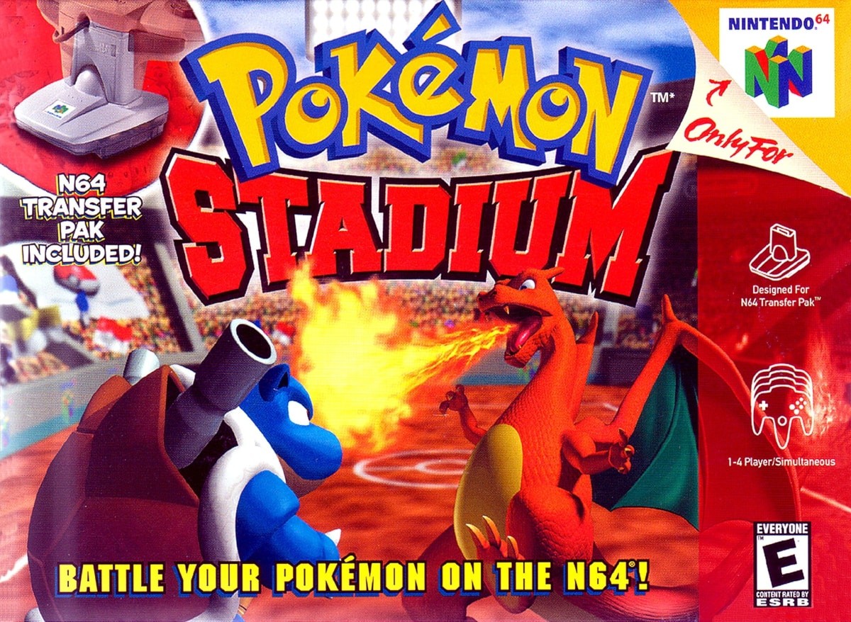 Capa do jogo Pokémon Stadium