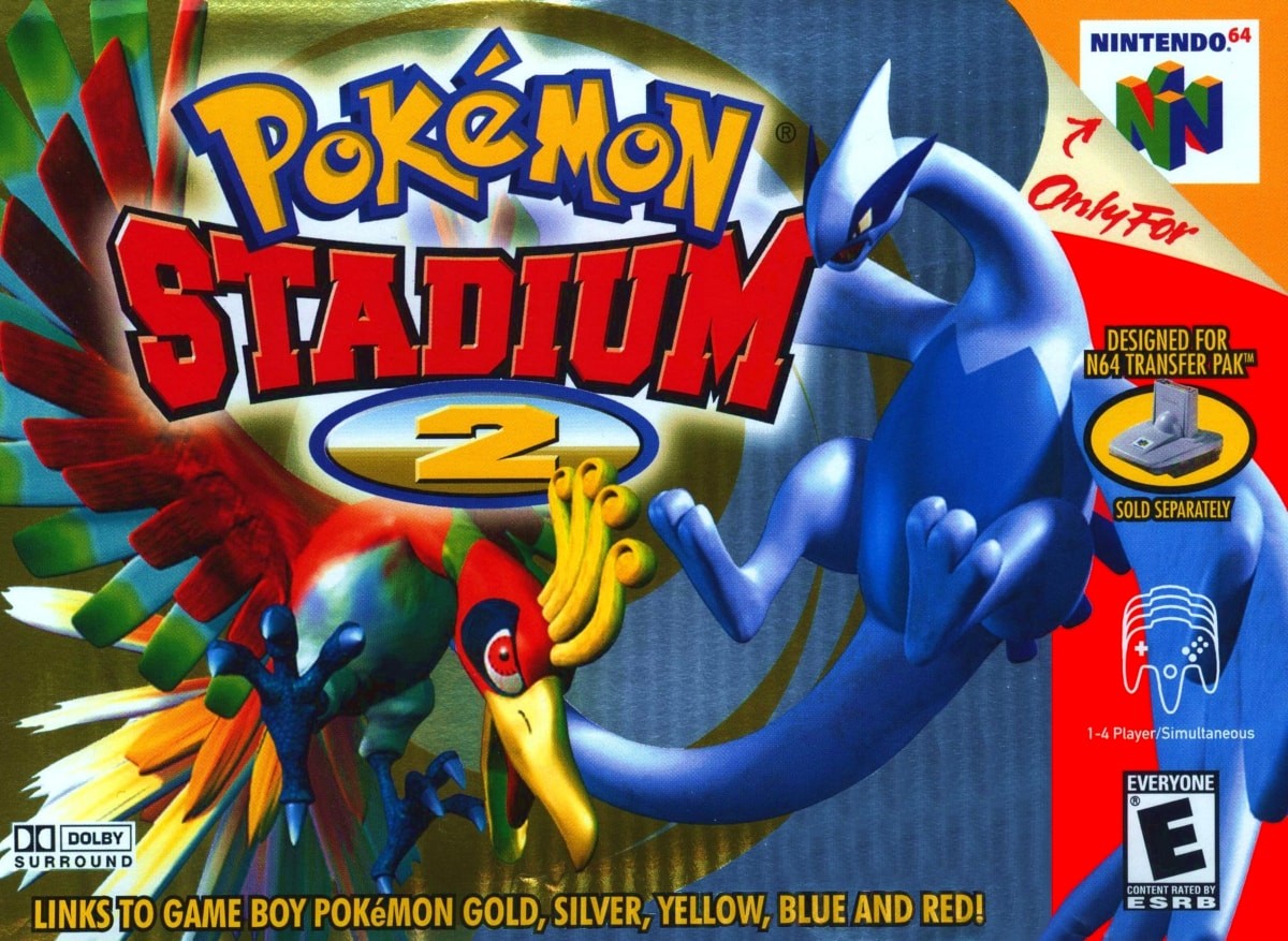 Capa do jogo Pokémon Stadium 2