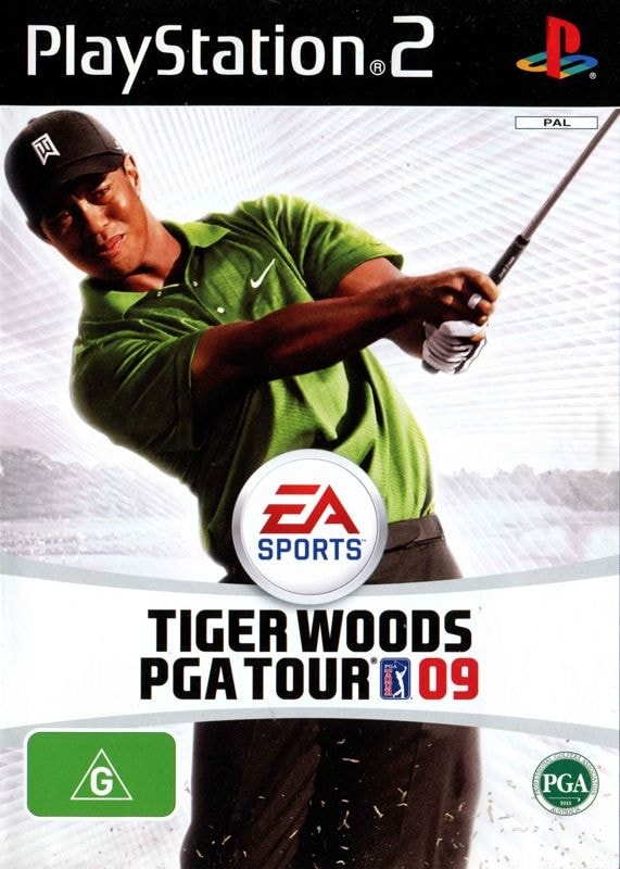 Capa do jogo Tiger Woods PGA Tour 09