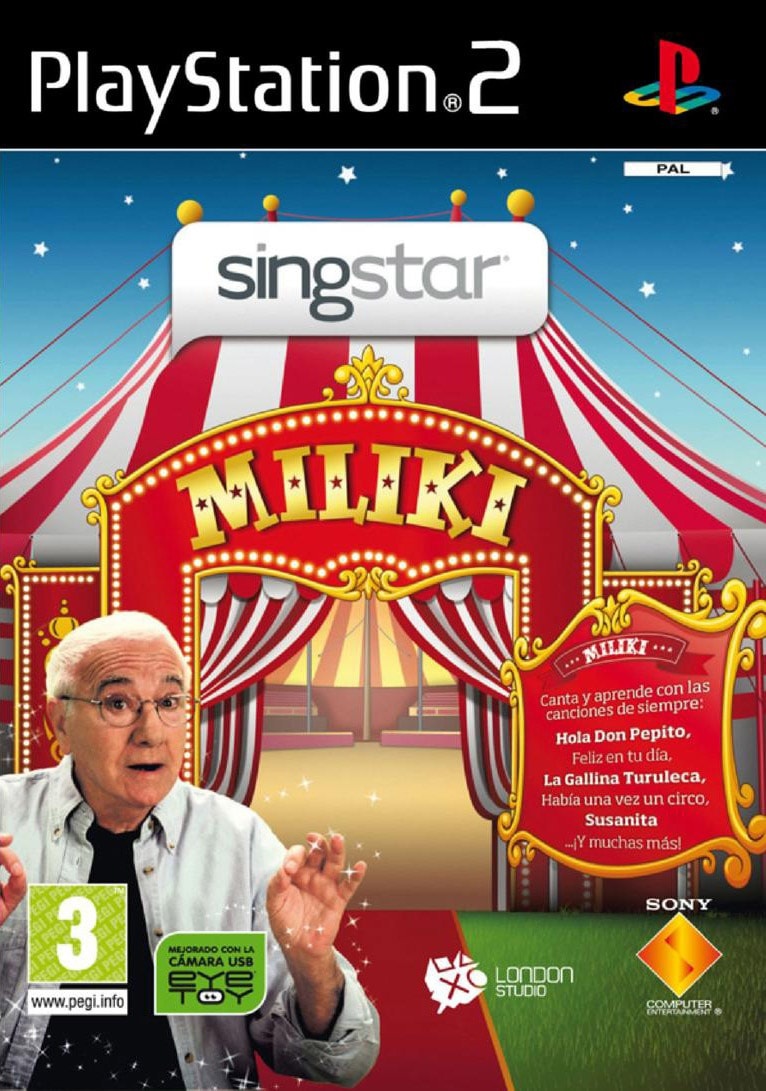 Capa do jogo SingStar: Miliki