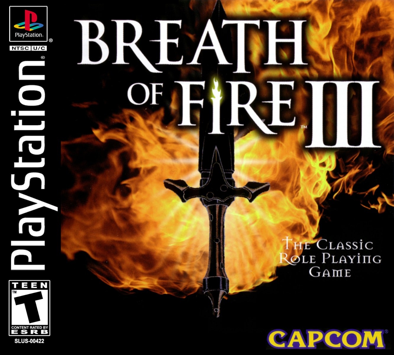 Capa do jogo Breath of Fire III
