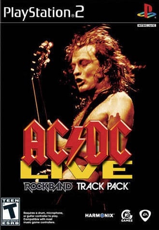 Capa do jogo AC/DC Live: Rock Band - Track Pack