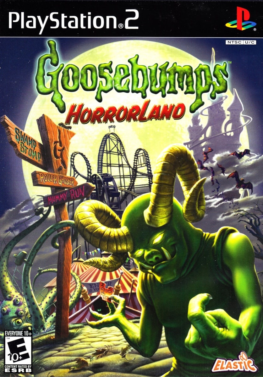 Capa do jogo Goosebumps HorrorLand