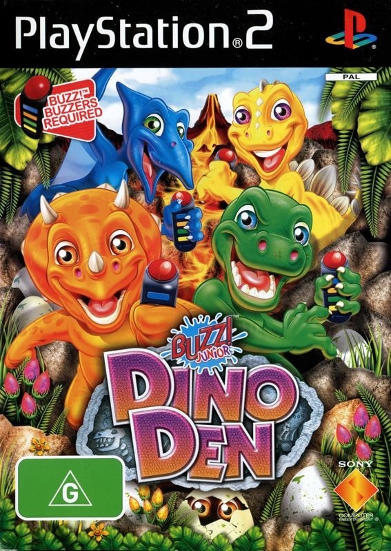 Capa do jogo Buzz! Junior: Dino Den
