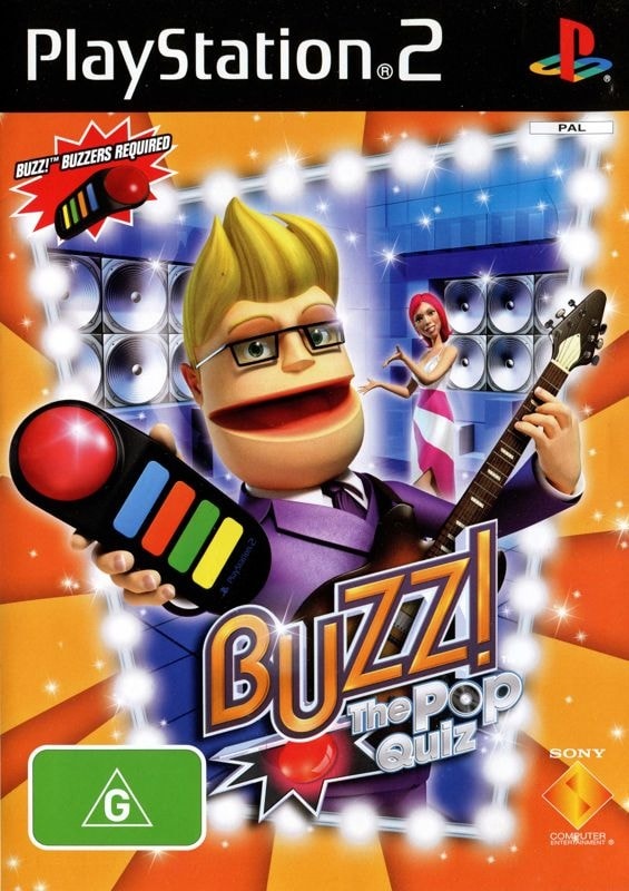 Capa do jogo Buzz!: The Pop Quiz