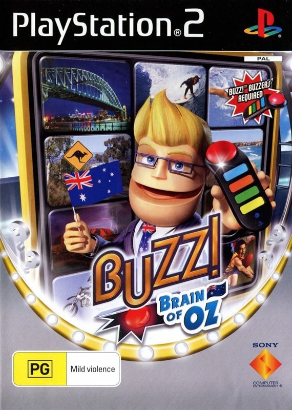 Capa do jogo Buzz!: Brain of Oz
