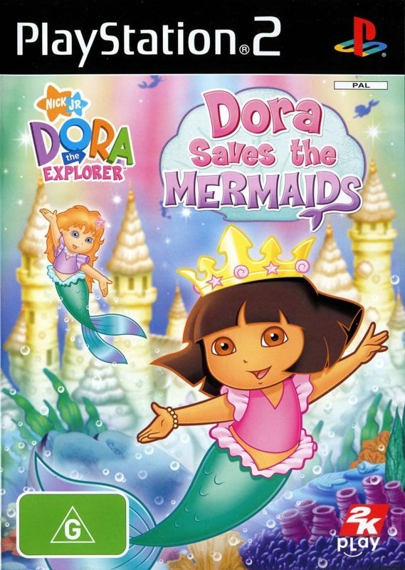 Capa do jogo Dora the Explorer: Dora Saves the Mermaids