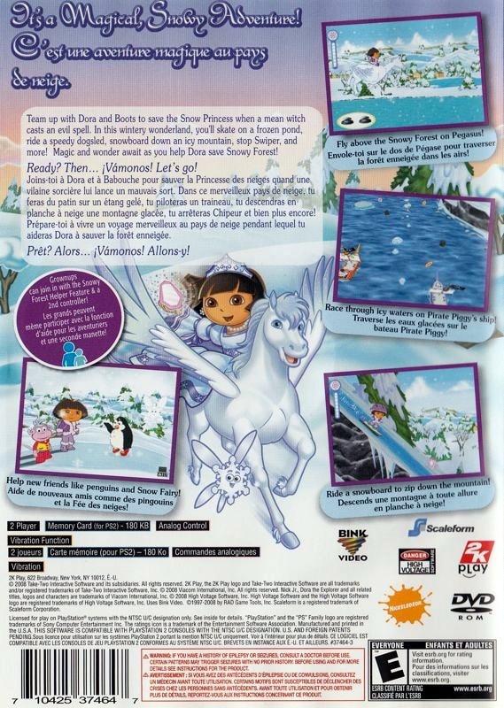 Capa do jogo Dora the Explorer: Dora Saves the Snow Princess