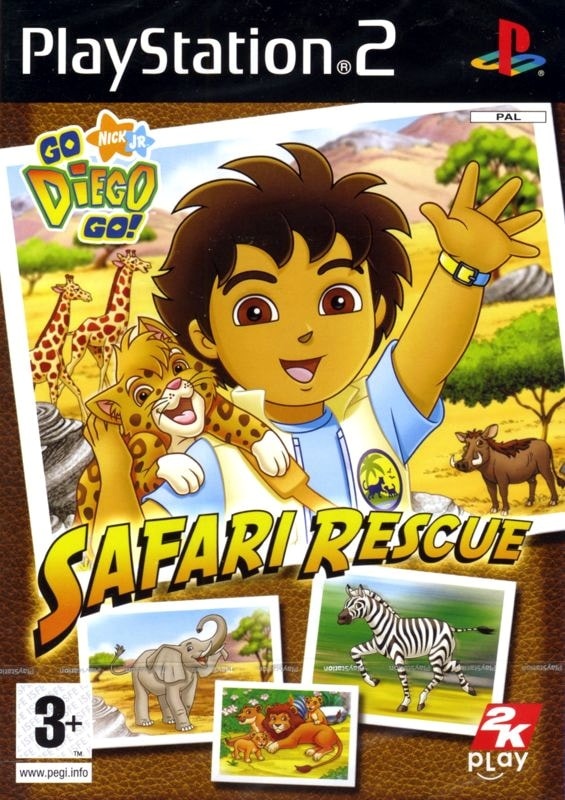 Capa do jogo Go, Diego, Go!: Safari Rescue