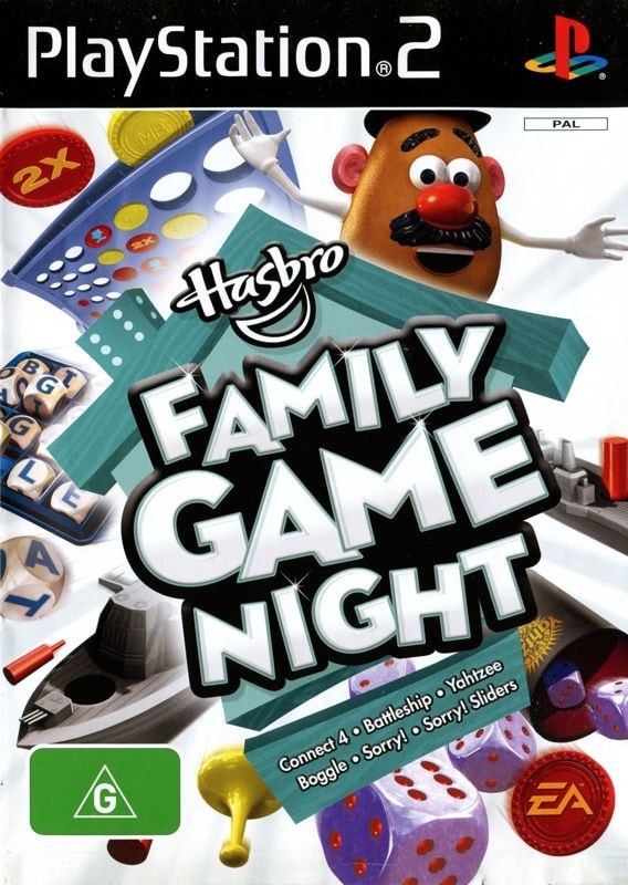 Capa do jogo Hasbro Family Game Night