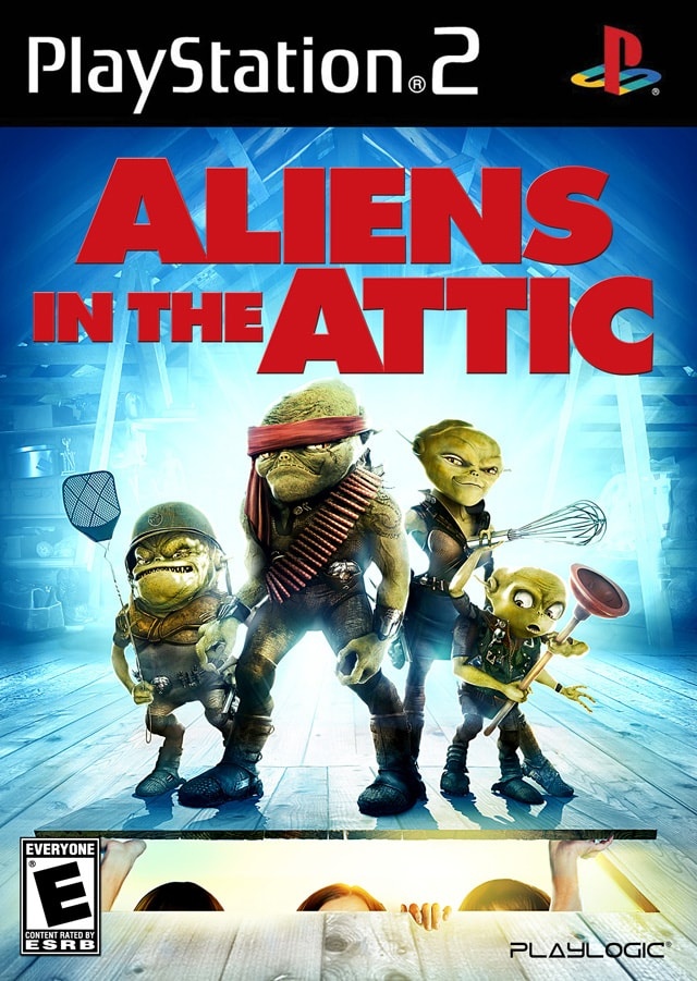 Capa do jogo Aliens in the Attic