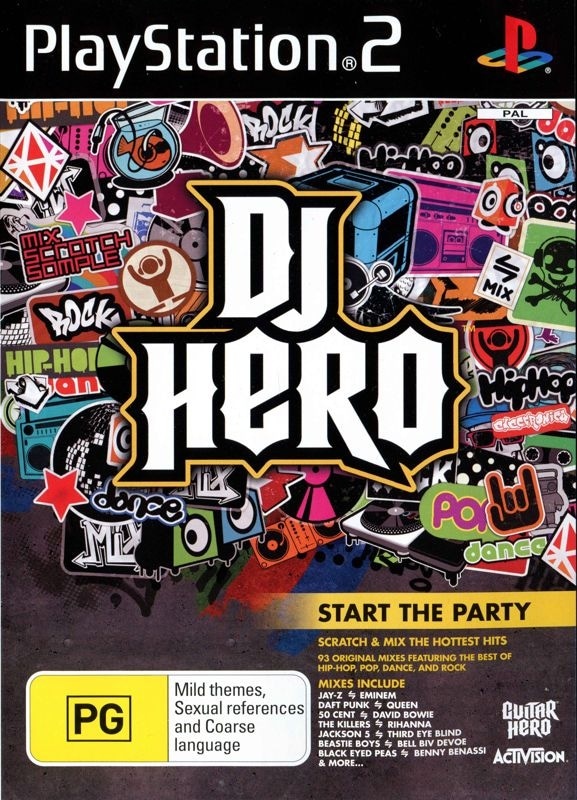 Capa do jogo DJ Hero