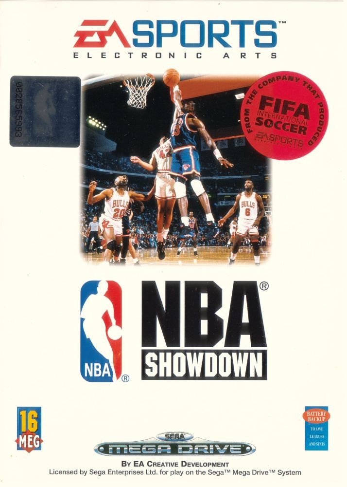 Capa do jogo NBA Showdown 94
