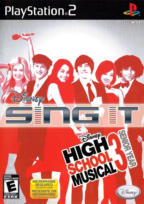 Capa do jogo Disney Sing It: High School Musical 3 - Senior Year