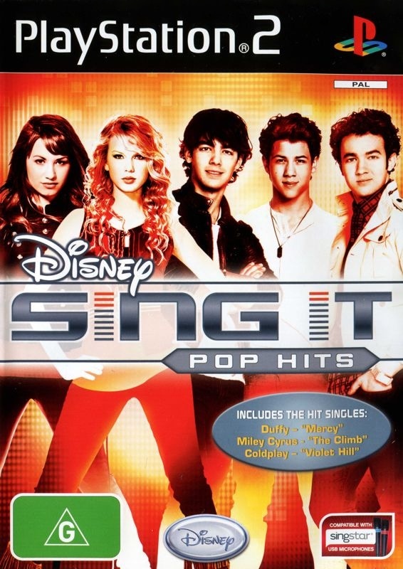 Capa do jogo Disney Sing It: Pop Hits