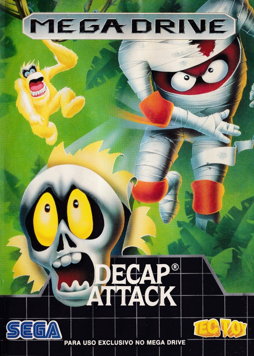Capa do jogo Decap Attack