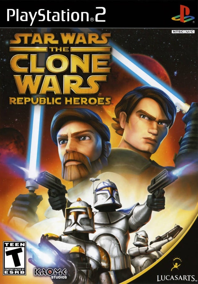 Capa do jogo Star Wars: The Clone Wars - Republic Heroes