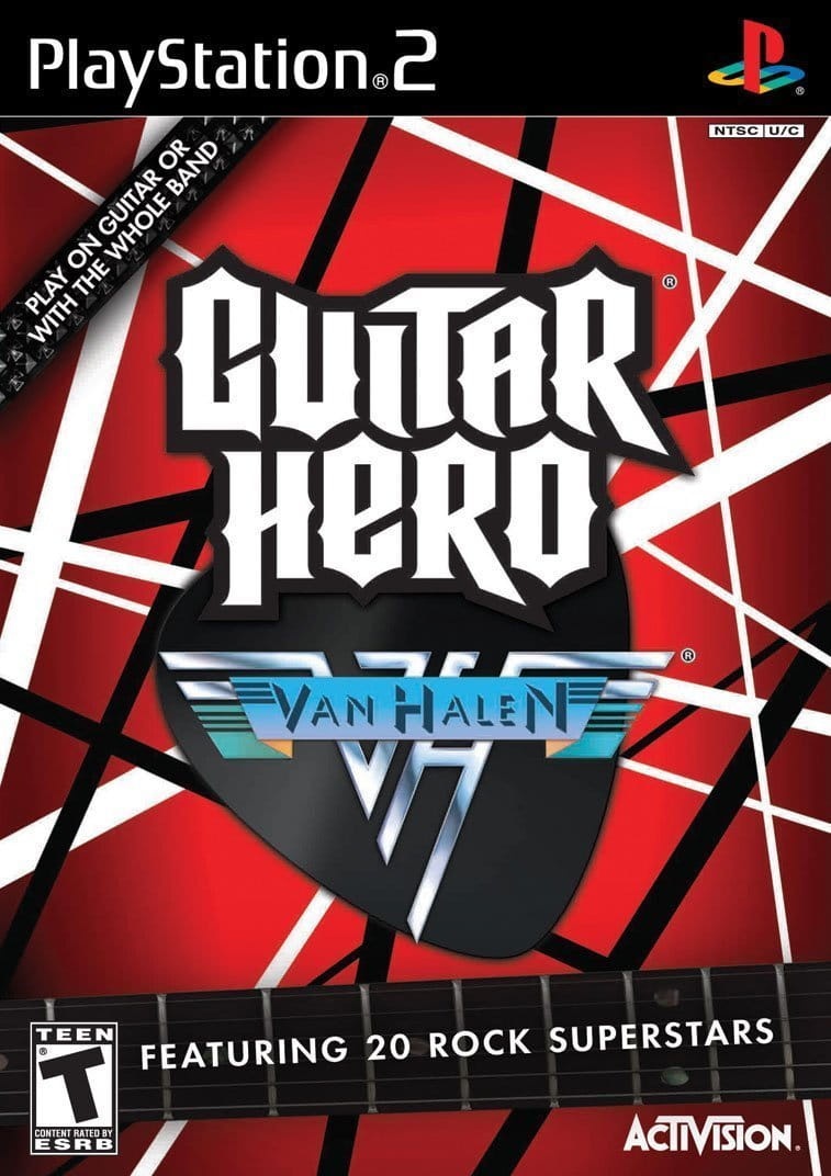 Capa do jogo Guitar Hero: Van Halen