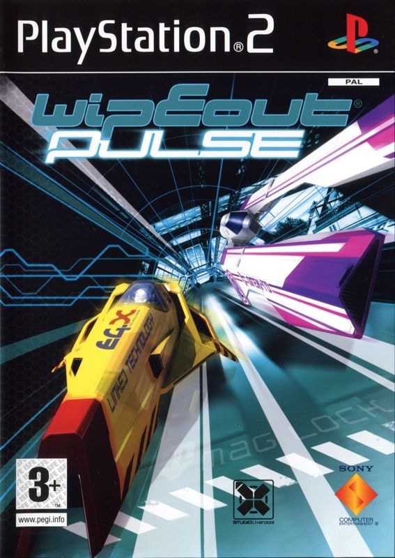 Capa do jogo WipEout Pulse