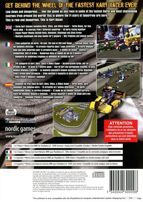 Capa do jogo KART Racer