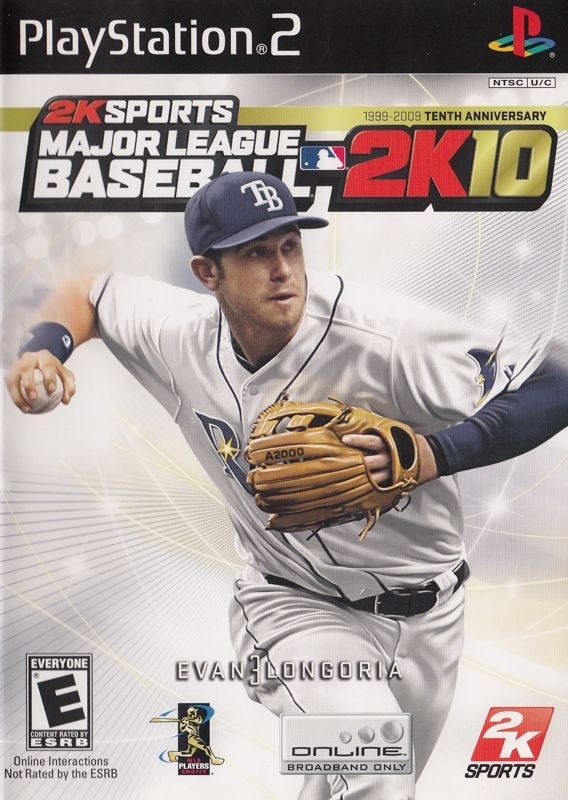 Capa do jogo Major League Baseball 2K10