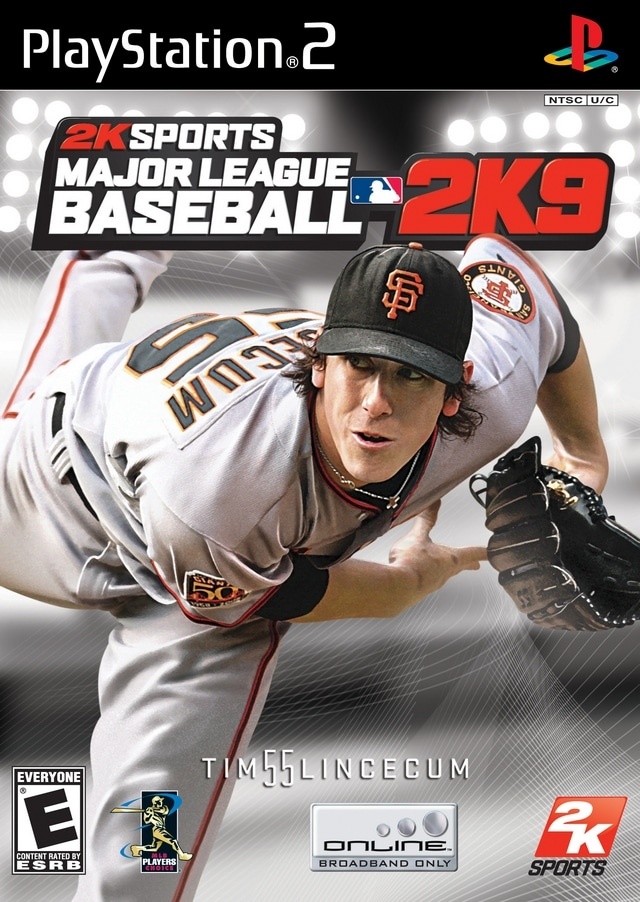 Capa do jogo Major League Baseball 2K9