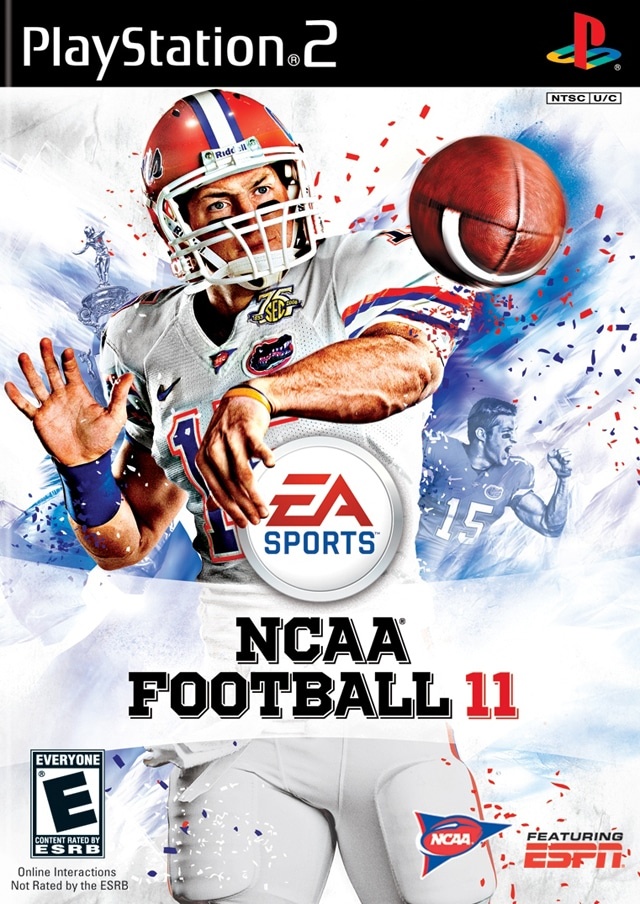 Capa do jogo NCAA Football 11