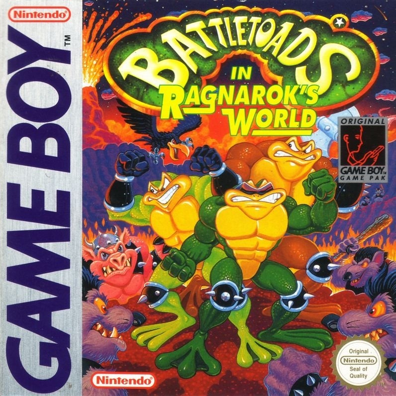 Capa do jogo Battletoads in Ragnaroks World