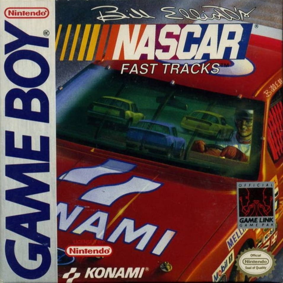 Capa do jogo Bill Elliotts NASCAR Fast Tracks