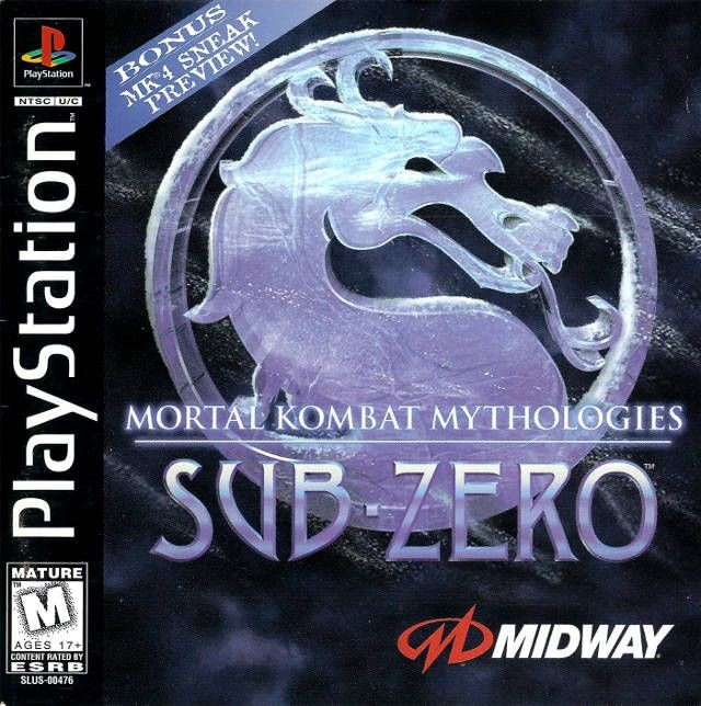 Capa do jogo Mortal Kombat Mythologies: Sub-Zero