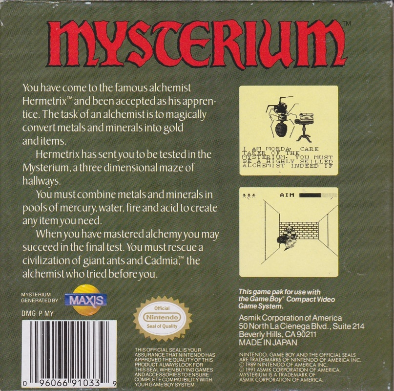 Capa do jogo Mysterium