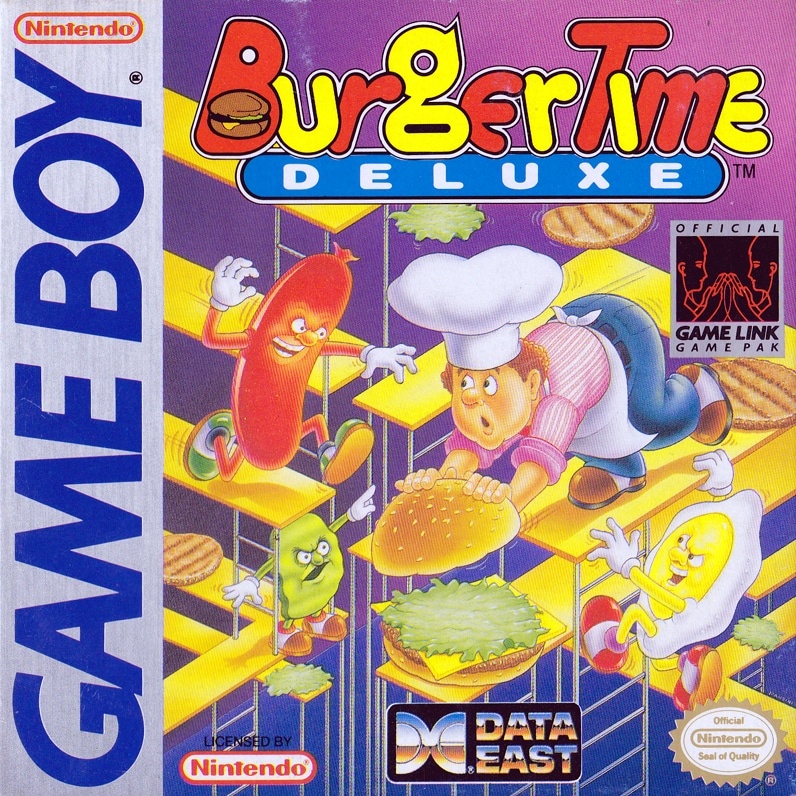 Capa do jogo Burger Time Deluxe