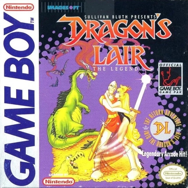 Capa do jogo Dragons Lair: The Legend