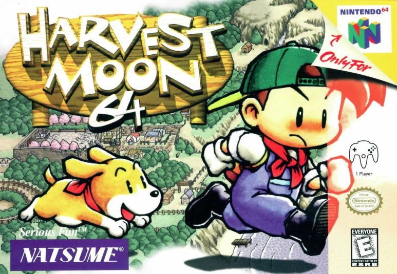 Capa do jogo Harvest Moon 64
